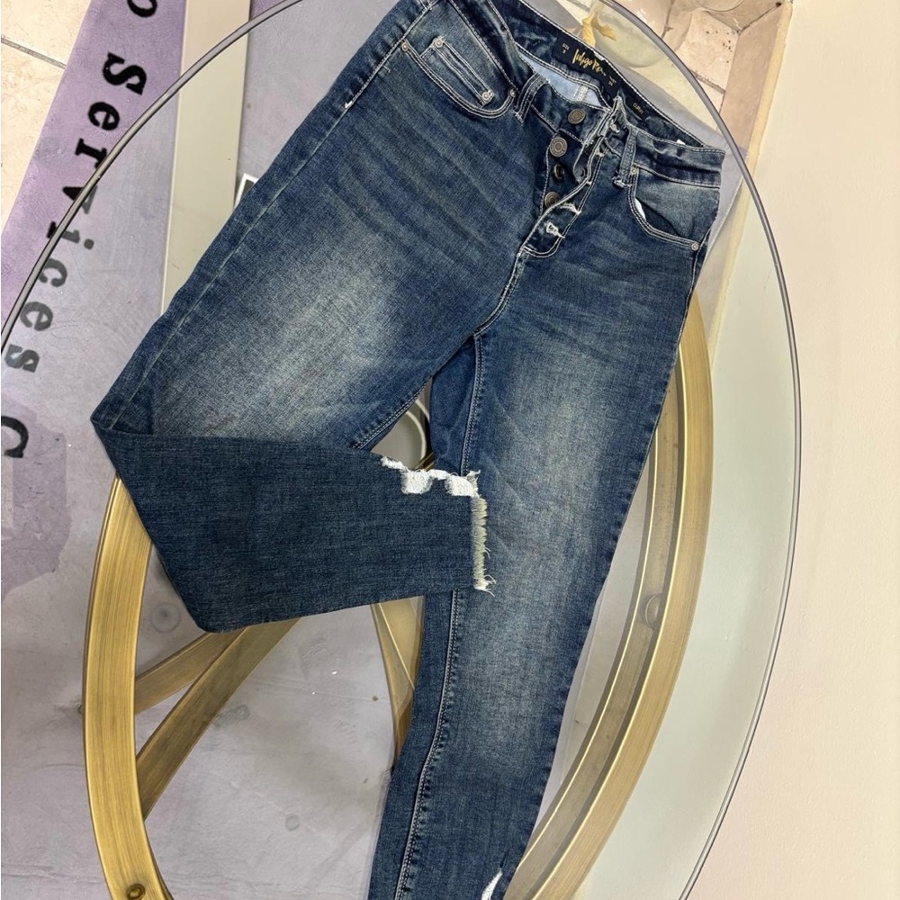 Wrangler Dark Blue Skinny Jeans